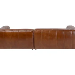 Sofas & Couches-KARE Design Ecksofa Cubetto Leder Braun