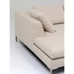 Sofas & Couches-KARE Design Ecksofa Gianni Creme Links