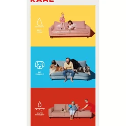 Sofas & Couches-KARE Design Ecksofa Gianni Creme Links