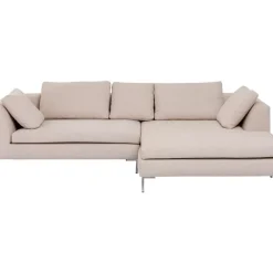 Sofas & Couches-KARE Design Ecksofa Gianni Creme Rechts