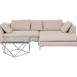Sofas & Couches-KARE Design Ecksofa Gianni Creme Rechts
