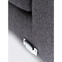 Sofas & Couches-KARE Design Ecksofa Gianni Dolce Dunkelgrau Links