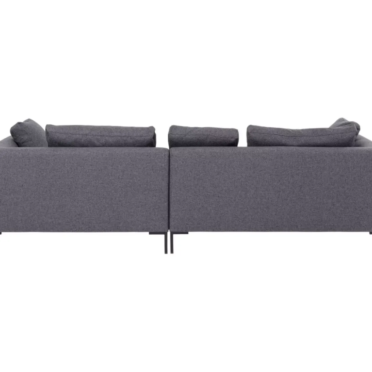 Sofas & Couches-KARE Design Ecksofa Gianni Dolce Dunkelgrau Rechts