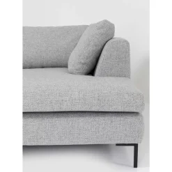 Sofas & Couches-KARE Design Ecksofa Gianni Dolce Hellgrau Rechts
