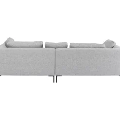 Sofas & Couches-KARE Design Ecksofa Gianni Dolce Hellgrau Rechts