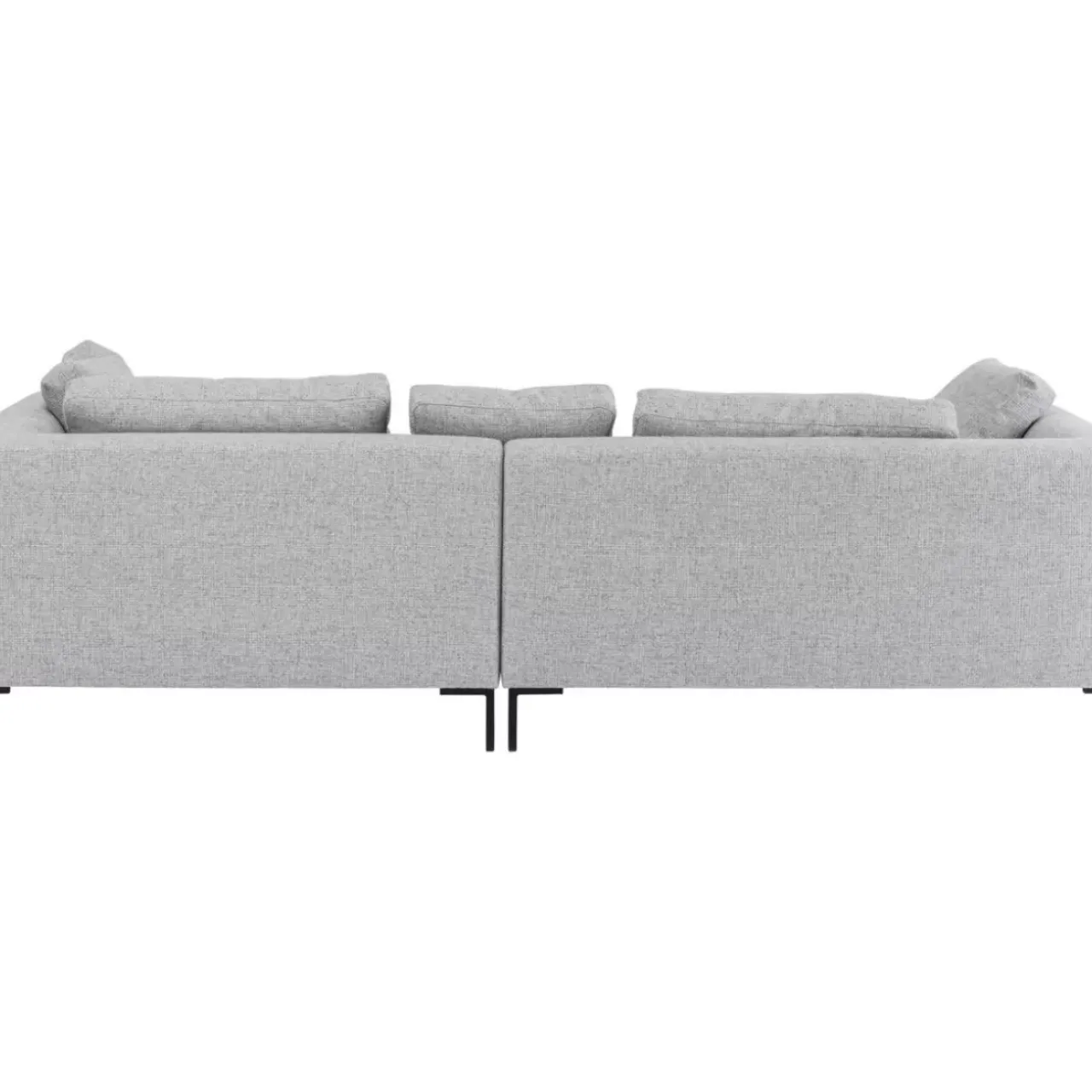Sofas & Couches-KARE Design Ecksofa Gianni Dolce Hellgrau Rechts