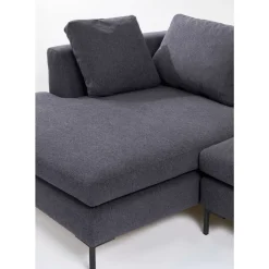 Sofas & Couches-KARE Design Ecksofa Gianni Grau Links