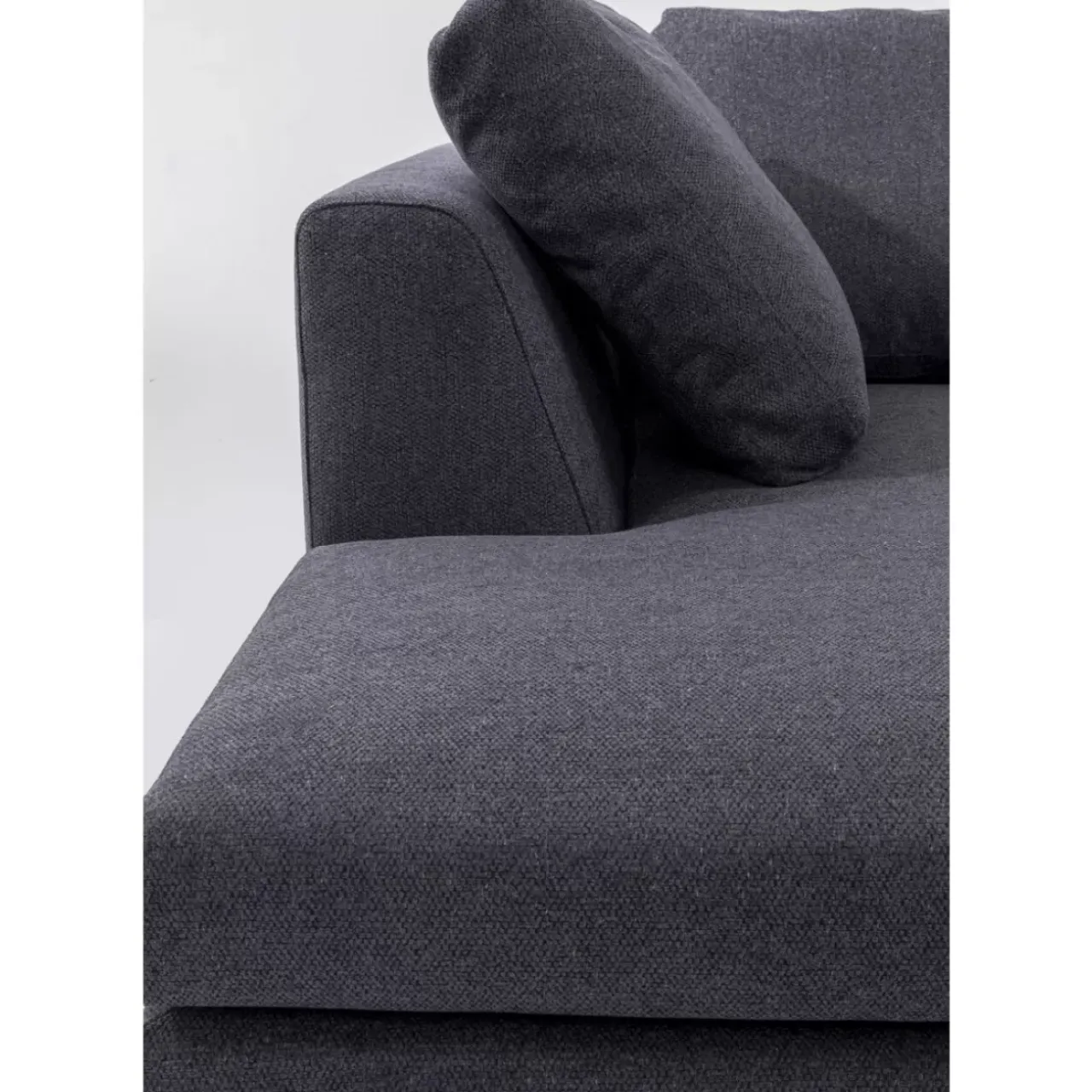 Sofas & Couches-KARE Design Ecksofa Gianni Grau Links