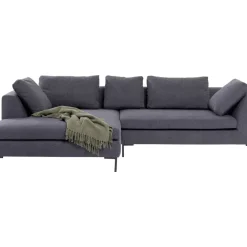 Sofas & Couches-KARE Design Ecksofa Gianni Grau Links