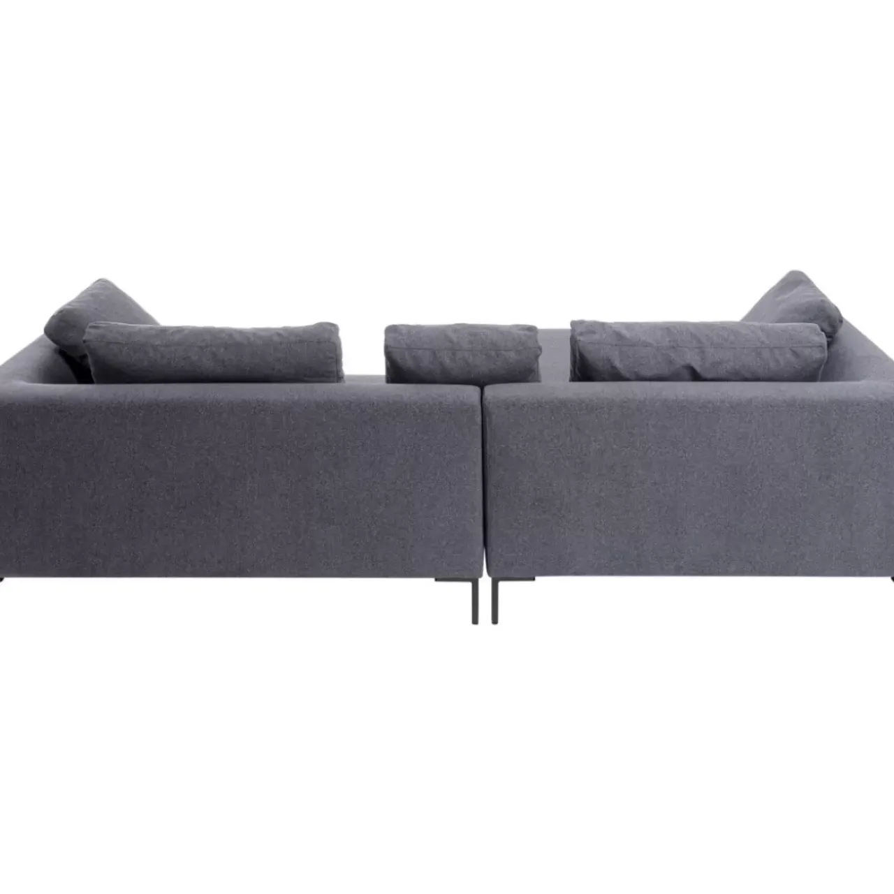 Sofas & Couches-KARE Design Ecksofa Gianni Grau Links