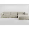 Sofas & Couches-KARE Design Ecksofa Henry Creme Rechts 285X170Cm