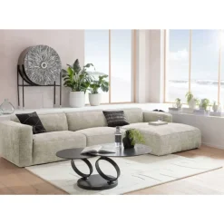 Sofas & Couches-KARE Design Ecksofa Henry Creme Rechts 285X170Cm