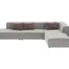 Sofas & Couches-KARE Design Ecksofa Infinity Atlanta Grau 357Cm