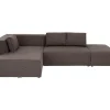 Sofas & Couches-KARE Design Ecksofa Infinity Dolce Braun Links