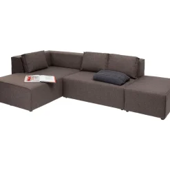 Sofas & Couches-KARE Design Ecksofa Infinity Dolce Braun Links