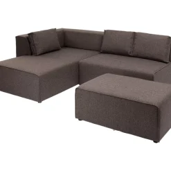 Sofas & Couches-KARE Design Ecksofa Infinity Dolce Braun Links