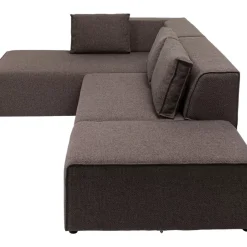 Sofas & Couches-KARE Design Ecksofa Infinity Dolce Braun Links