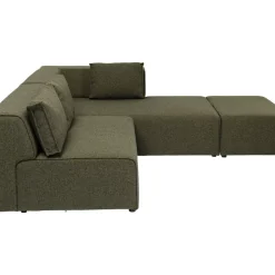 Sofas & Couches-KARE Design Ecksofa Infinity Dolce Grun Rechts