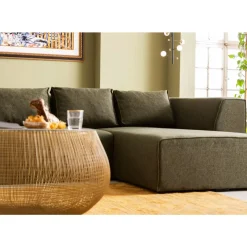 Sofas & Couches-KARE Design Ecksofa Infinity Dolce Grun Rechts