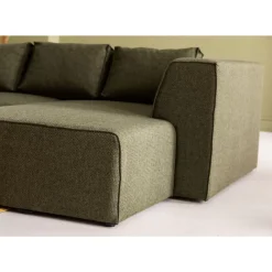 Sofas & Couches-KARE Design Ecksofa Infinity Dolce Grun Rechts