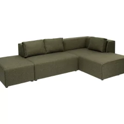Sofas & Couches-KARE Design Ecksofa Infinity Dolce Grun Rechts