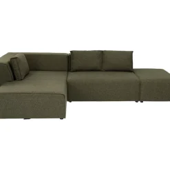 Sofas & Couches-KARE Design Ecksofa Infinity Dolce Grun Links