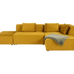 Sofas & Couches-KARE Design Ecksofa Infinity Ottomane Amber Rechts