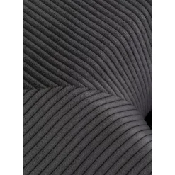 Sofas & Couches-KARE Design Ecksofa Infinity Ottomane Cord Grau Links