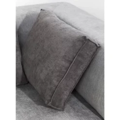 Sofas & Couches-KARE Design Ecksofa Infinity Ottomane Grau Rechts