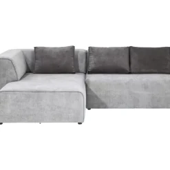 Sofas & Couches-KARE Design Ecksofa Infinity Ottomane Grau Links
