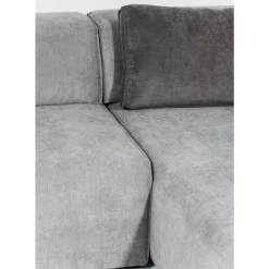 Sofas & Couches-KARE Design Ecksofa Infinity Ottomane Grau Links