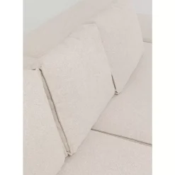 Sofas & Couches-KARE Design Ecksofa Infinity Ottomane Creme Links