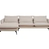 Sofas & Couches-KARE Design Ecksofa Monza Links Creme 296Cm