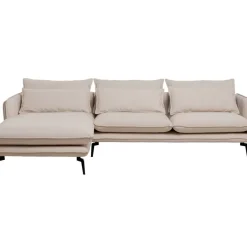 Sofas & Couches-KARE Design Ecksofa Monza Links Creme 296Cm