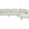 Sofas & Couches-KARE Design Ecksofa Peppo Weis