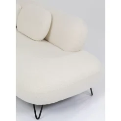 Sofas & Couches-KARE Design Ecksofa Peppo Weis