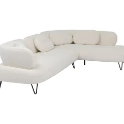 Sofas & Couches-KARE Design Ecksofa Peppo Weis