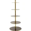 Geschirr & Tischaccessoires-KARE Design Etagere Lovely Brass 162Cm