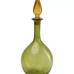 Aufbewahrung & Ordnung-KARE Design Flasche Honeymoon Lid Grun 38