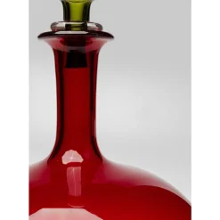 Aufbewahrung & Ordnung-KARE Design Flasche Honeymoon Lid Rot 33