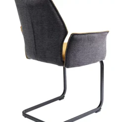 Stühle-KARE Design Freischwinger Brego Senf
