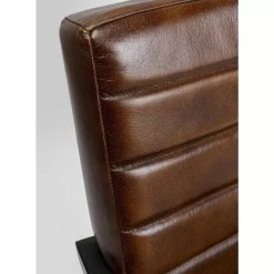 Stühle-KARE Design Freischwinger Lola Leder Braun