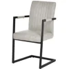 Stühle-KARE Design Freischwinger Thamos Beige