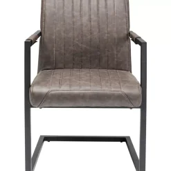 Stühle-KARE Design Freischwinger Thamos Braun