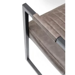 Stühle-KARE Design Freischwinger Thamos Braun