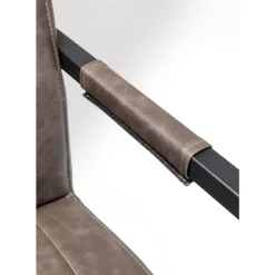 Stühle-KARE Design Freischwinger Thamos Braun