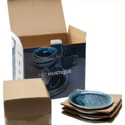 Geschirr & Tischaccessoires-KARE Design Fruhstucksset Mustique (12/Tlg.)