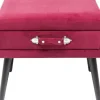 Stühle-KARE Design Fushocker Drawer Rot