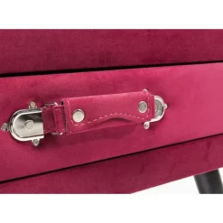Stühle-KARE Design Fushocker Drawer Rot