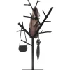 Kleinmöbel & Sonstiges-KARE Design Garderobenstander Technical Tree Schwarz